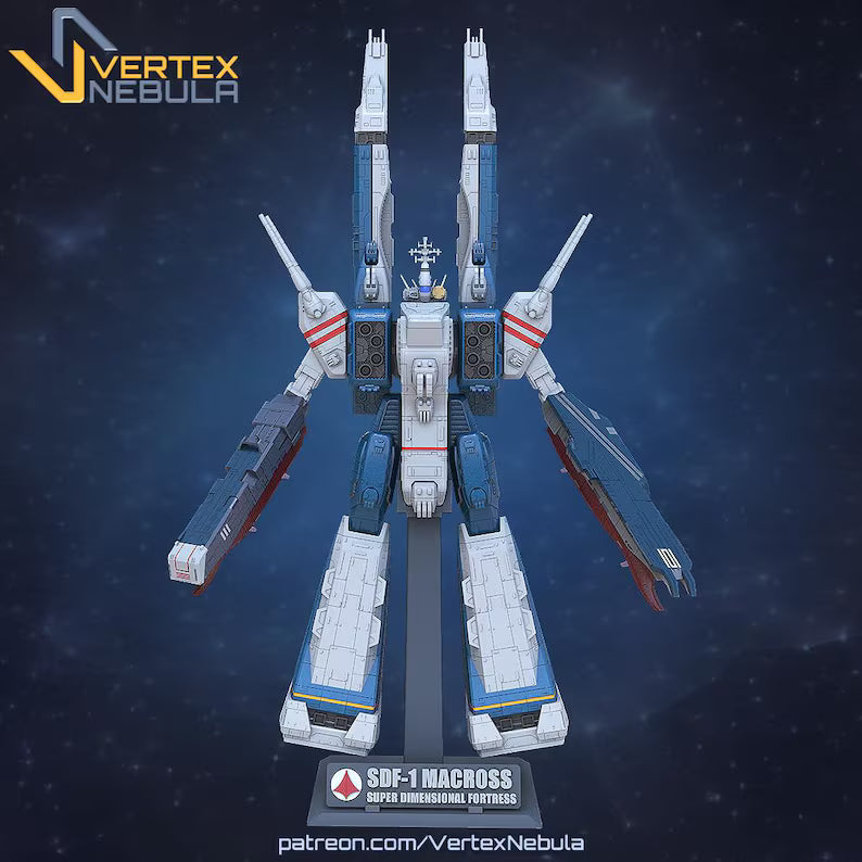 Macross Robotech SDF-1 dans une bouteille