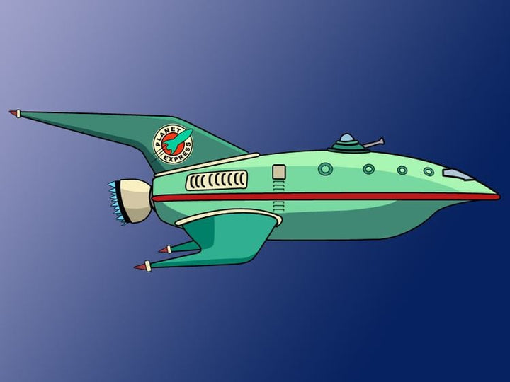 Mini Swordfish II and Planet Expres