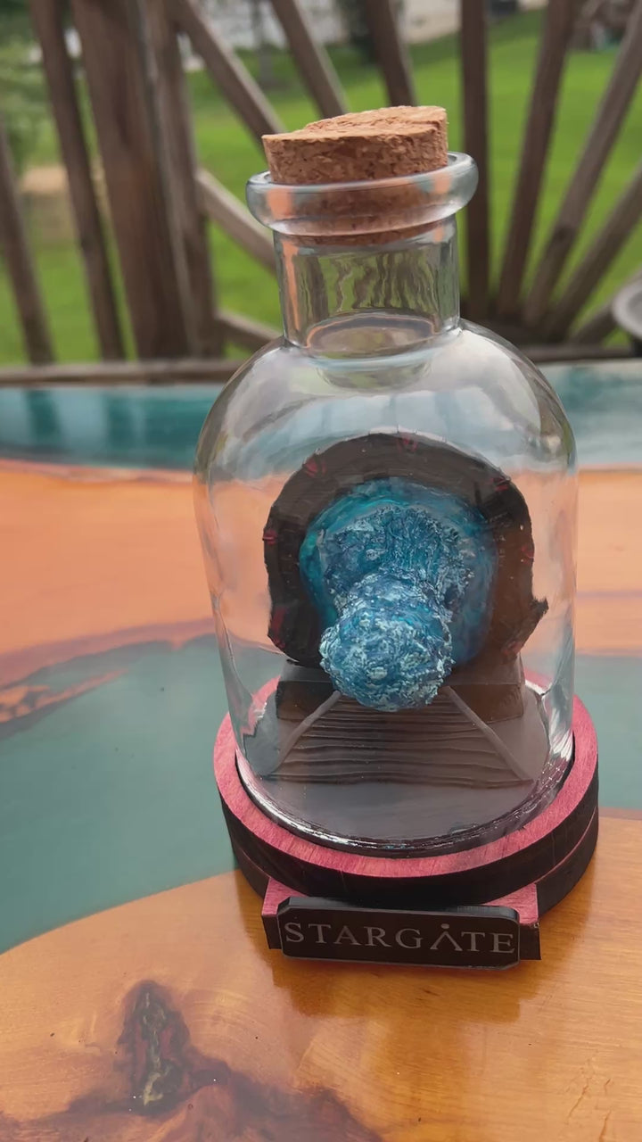 Stargate Activation in a Bottle