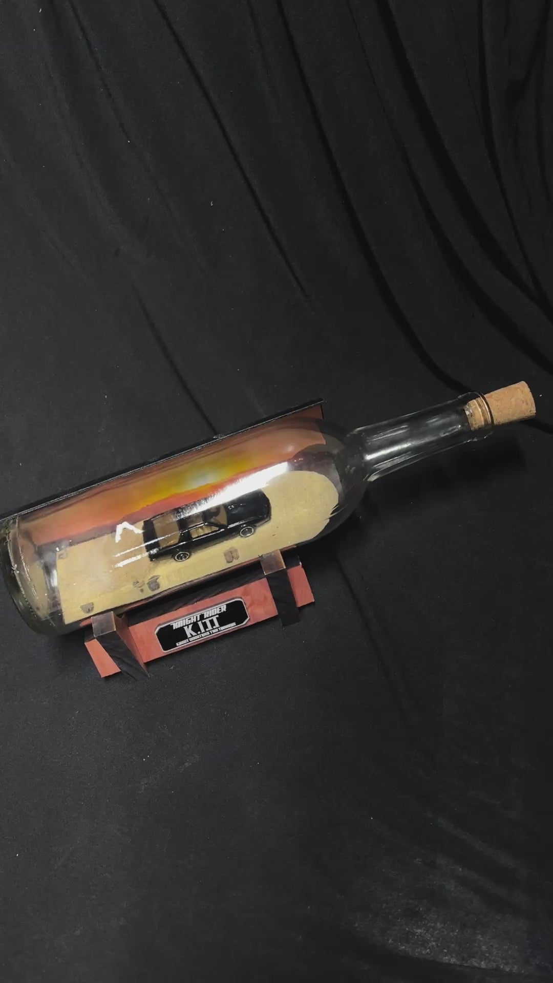 Knight Rider KITT in a Bottle