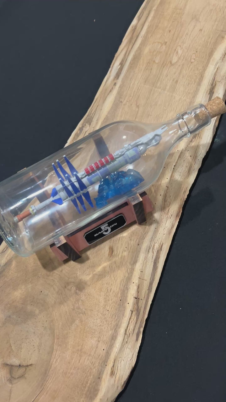 Babylon 5 Space Station in a Bottle