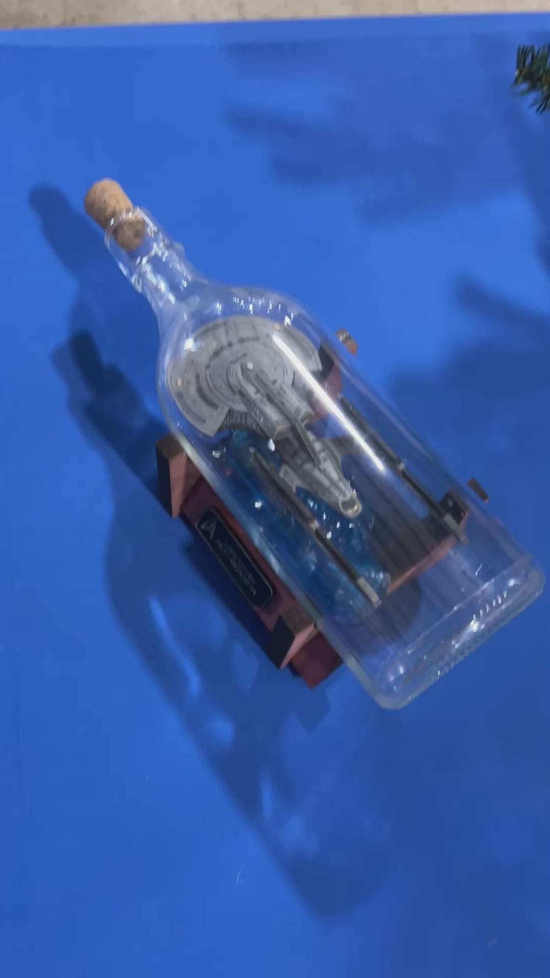 Star Trek USS Titan NCC-80102 Starship in a Bottle
