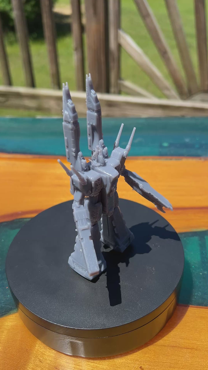 Macross Robotech SDF-1 dans une bouteille