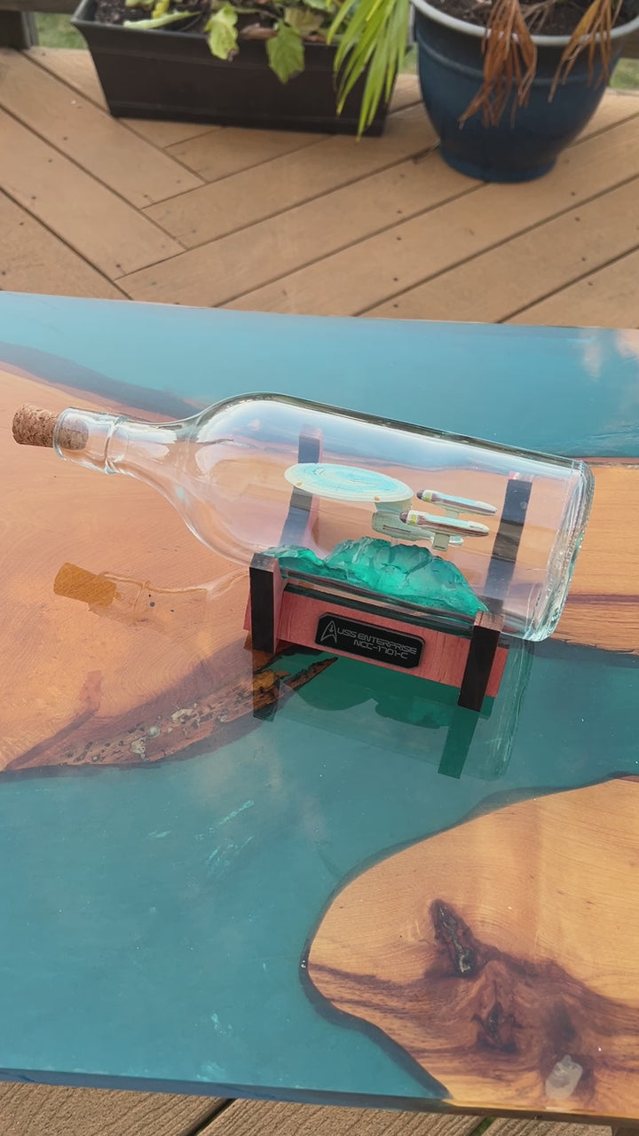 Star Trek NCC-1701-C Enterprise in a Bottle