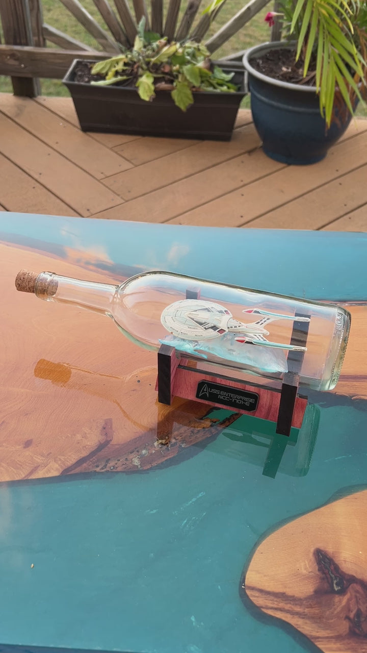 Star Trek NCC-1701-E Enterprise in a Bottle