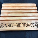 Customized Wood Military Challenge Coin Holder Display - CCHobby