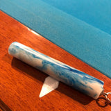 Resin Pocket Keychain Pool Chalk Holder Burl