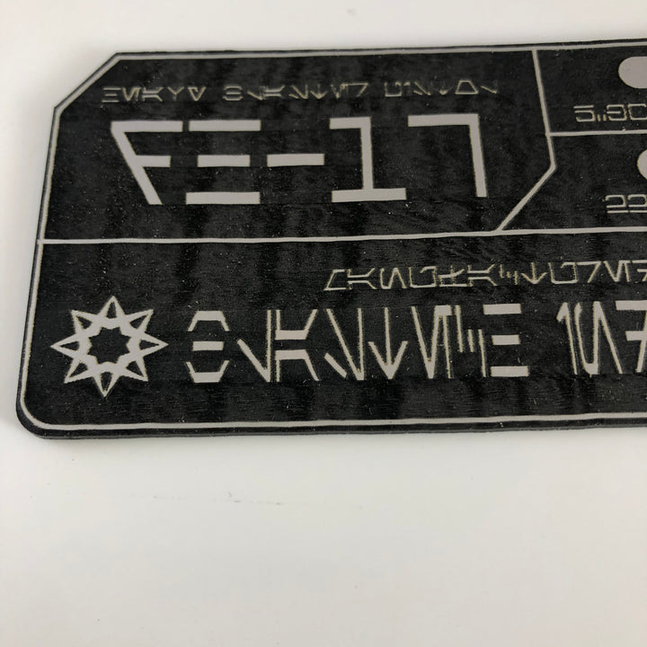 2x Plaque de blaster DH-17 Star Wars