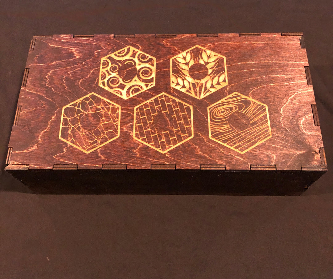 Catan Game Set Wood Box