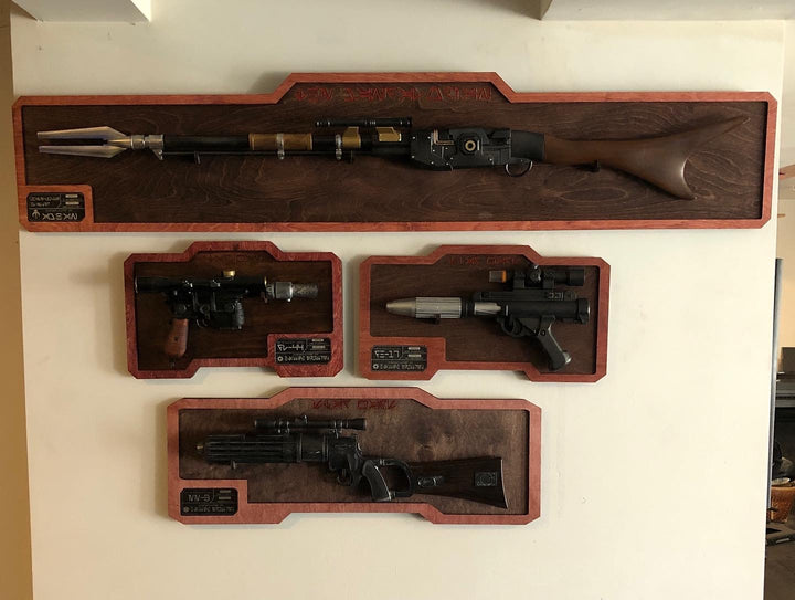 Amban Phase-Pulse Blaster Wood Wall Mount