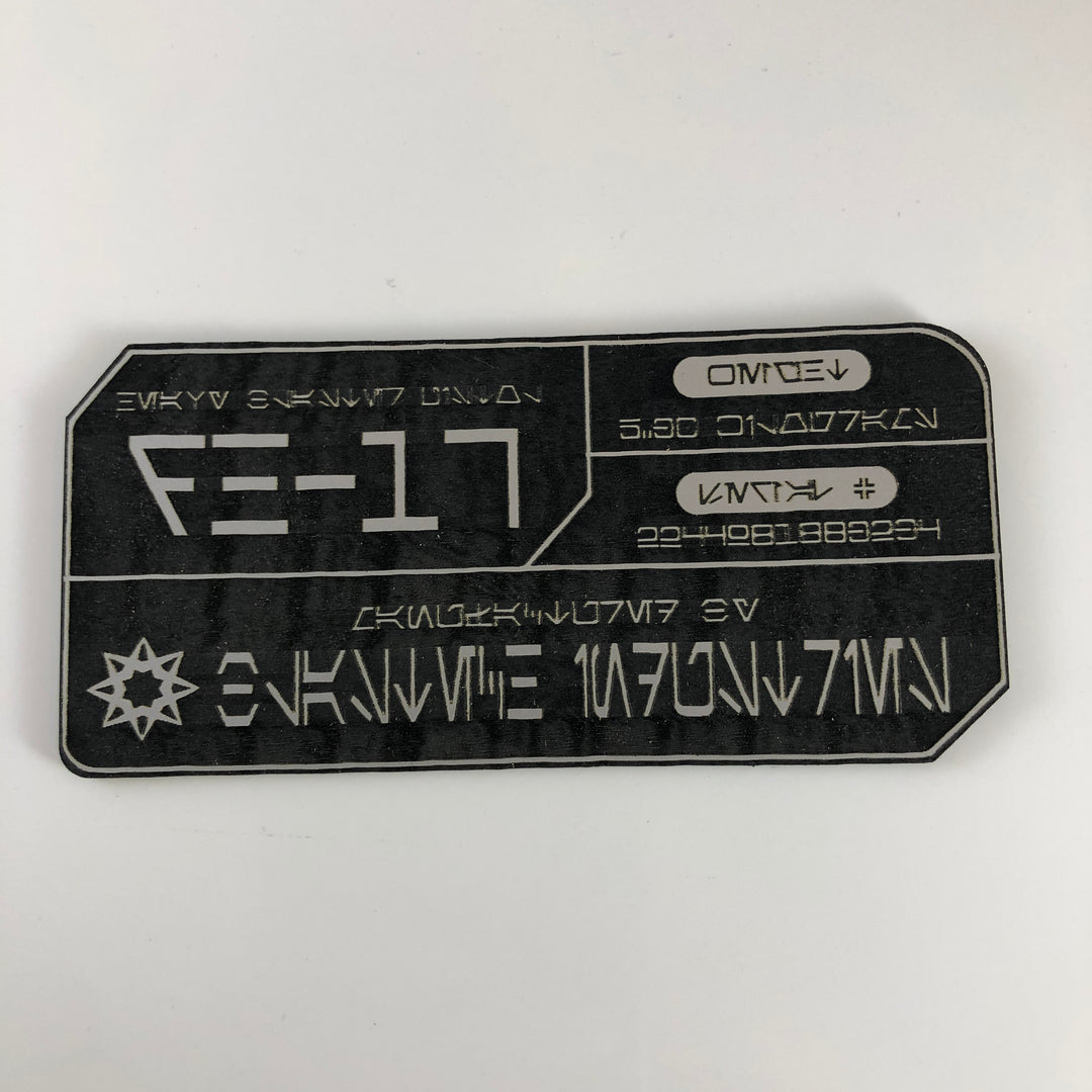 2x Plaque de blaster DH-17 Star Wars