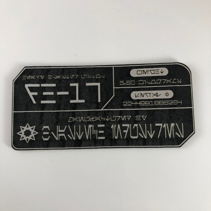2x Plaque de blaster DH-17 Star Wars