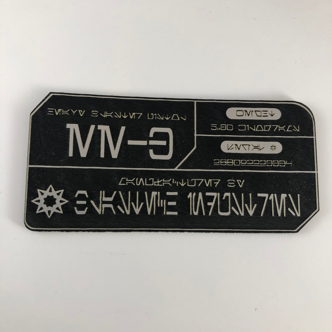 Plaque du blaster Star Wars EE-3