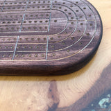 Wood Cribbage Board