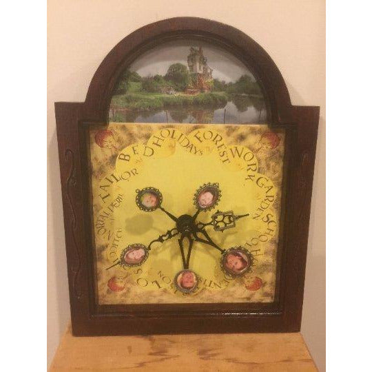 Molly Weasley's Clock Customized With Your Family Photos From Harry Potter -Lite - CCHobby