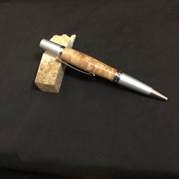 Sierra Style Handturned Burl Wood Pen - CCHobby