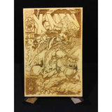 X-Men #1 All Four Jim Lee Covers Laser Etched Wood Covers on Baltic Birch Five Year Anniversary Wood - CCHobby